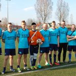 Błękitni Pogorzel z Przewodniczącym Kazimierzem