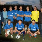 Victoria Rębków z Przewodniczącym Kazimierzem i Kierownikiem Andrzejem